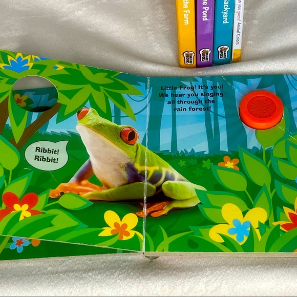 Set of 4 Discover The Sounds books PLUS Bonus Animal Colors Book - Picture 4 of 15